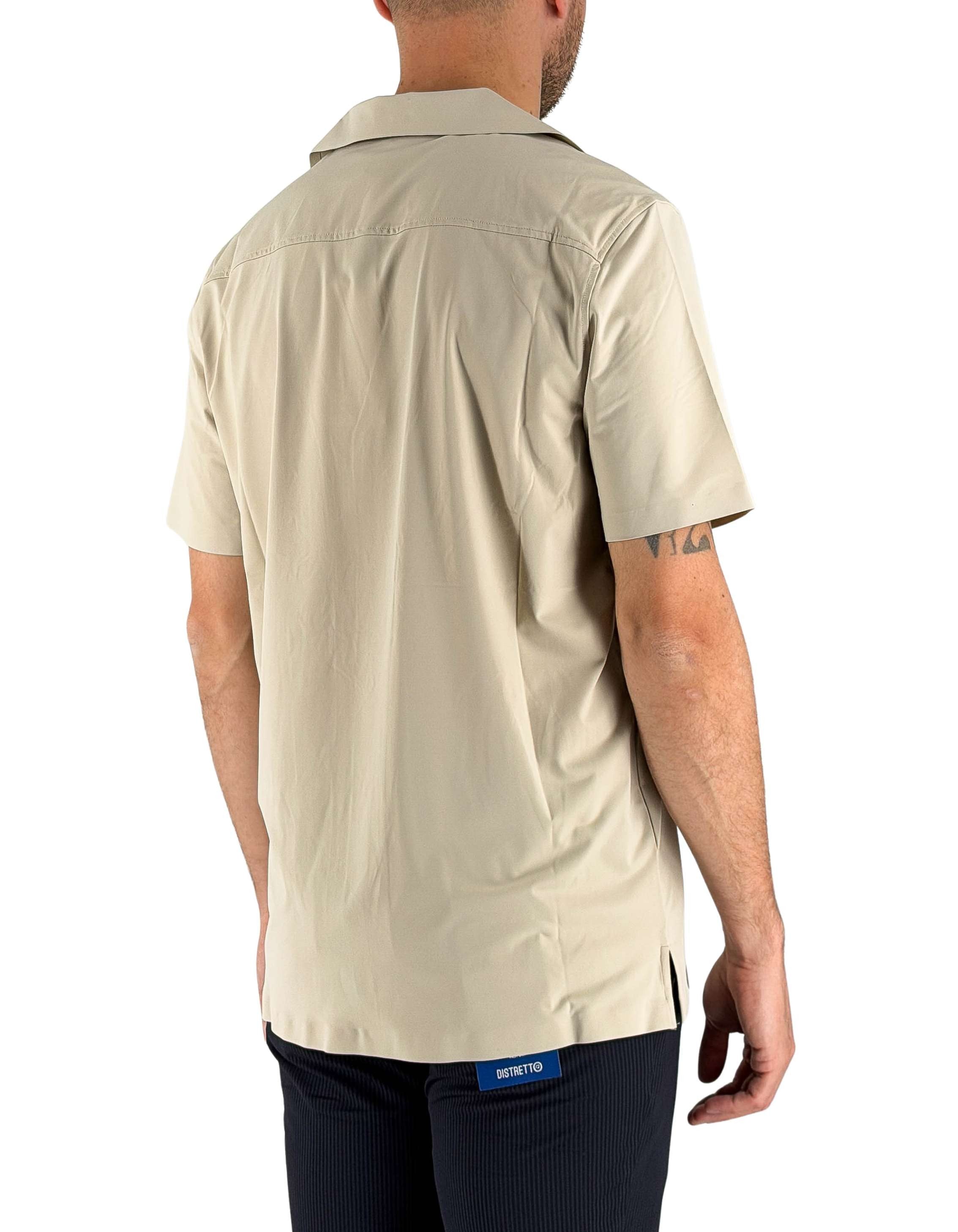 Distretto 12 Shirt Bowling T-active Travertino – dettaglio prodotto 2 – Master SKU D12_FC6UCA1581T0731DD000077_TRAVERTINO