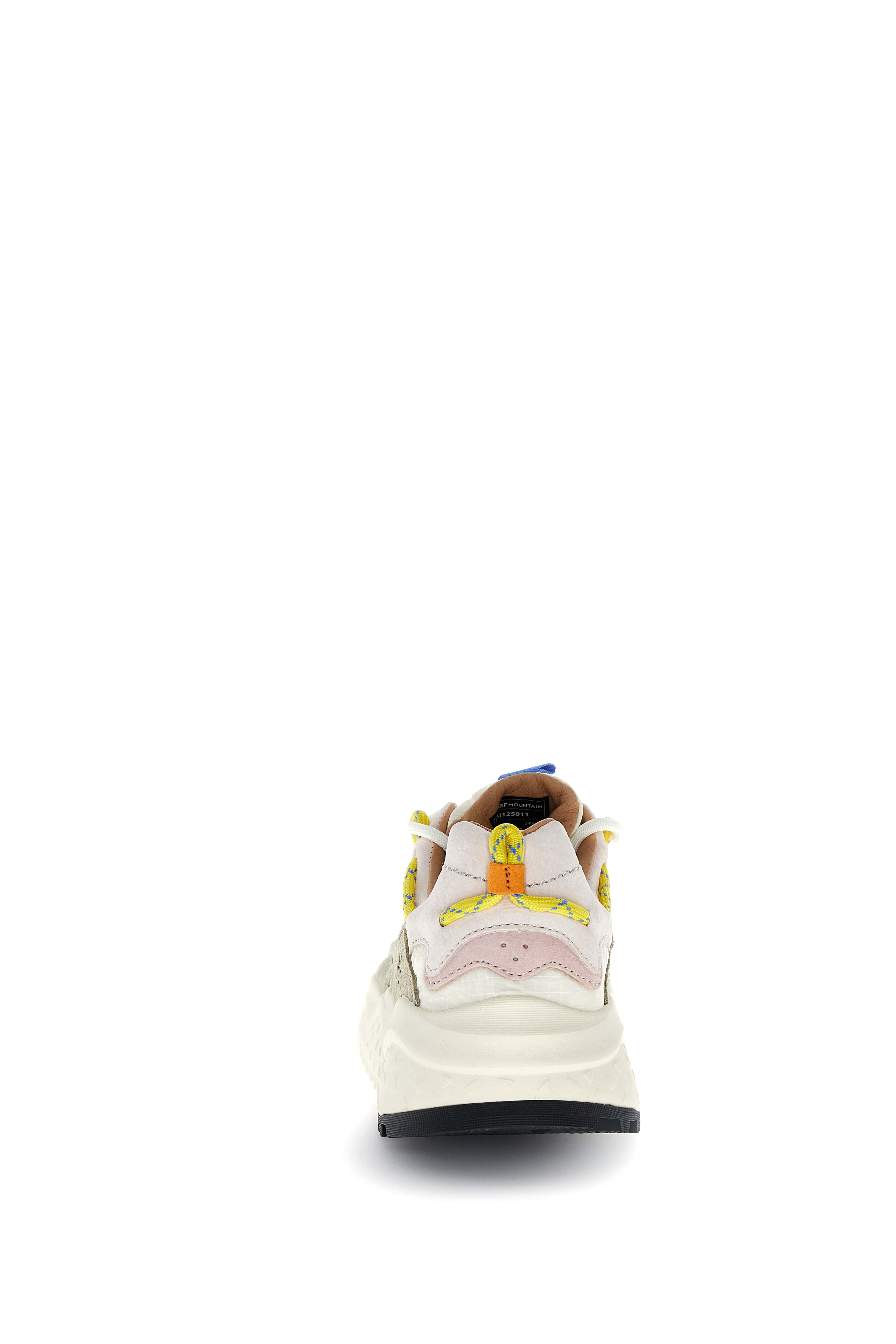 Flower Mountain Sneaker Yamabushi Woman Suede/nylon Ripstop Cipria-stone-fuchsia Rosa – dettaglio prodotto 3 – Master SKU FWM_2019510-05-1M11