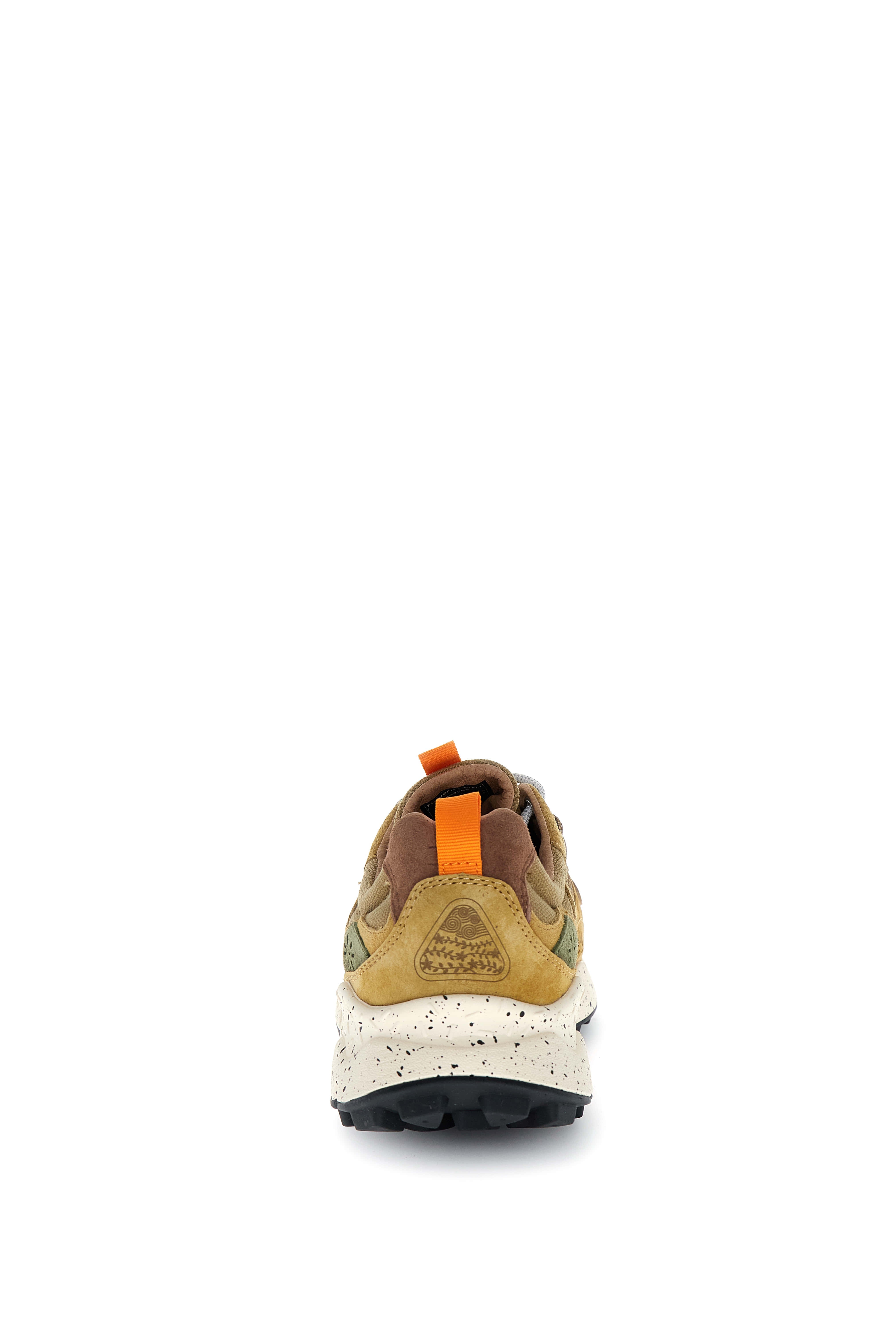 Flower Mountain Sneaker Yamano 3 Man Suede/canvas Kaki-military Kaki – dettaglio prodotto 3 – Master SKU FWM_2017816-38-1F85