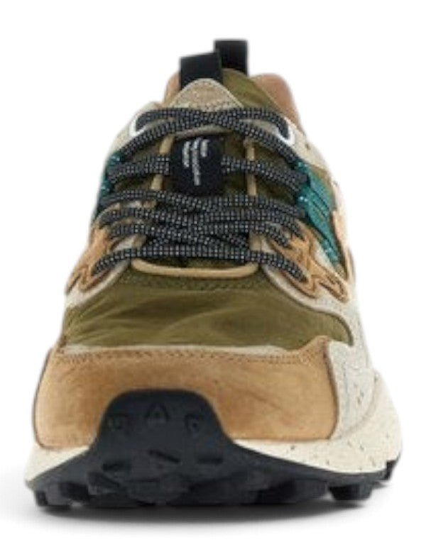 Flower Mountain Sneaker Yamano 3 Man Suede/Nylon Cream-Brown-Taupe – dettaglio prodotto 6 – Master SKU FWM_2017816-01-1E98