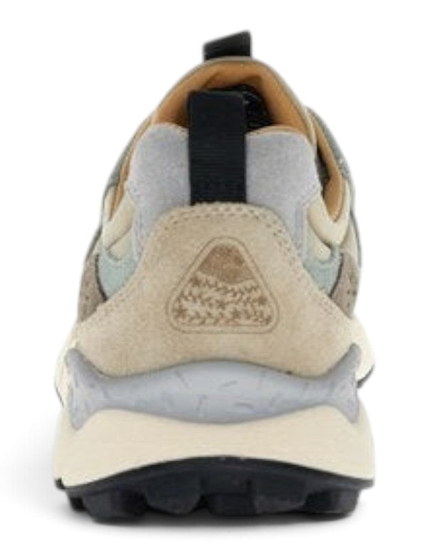 Flower Mountain Sneaker Yamano 3 Uni Cow Velour Sand-Beige-Taupe – dettaglio prodotto 5 – Master SKU FWM_2017818-70-1D52
