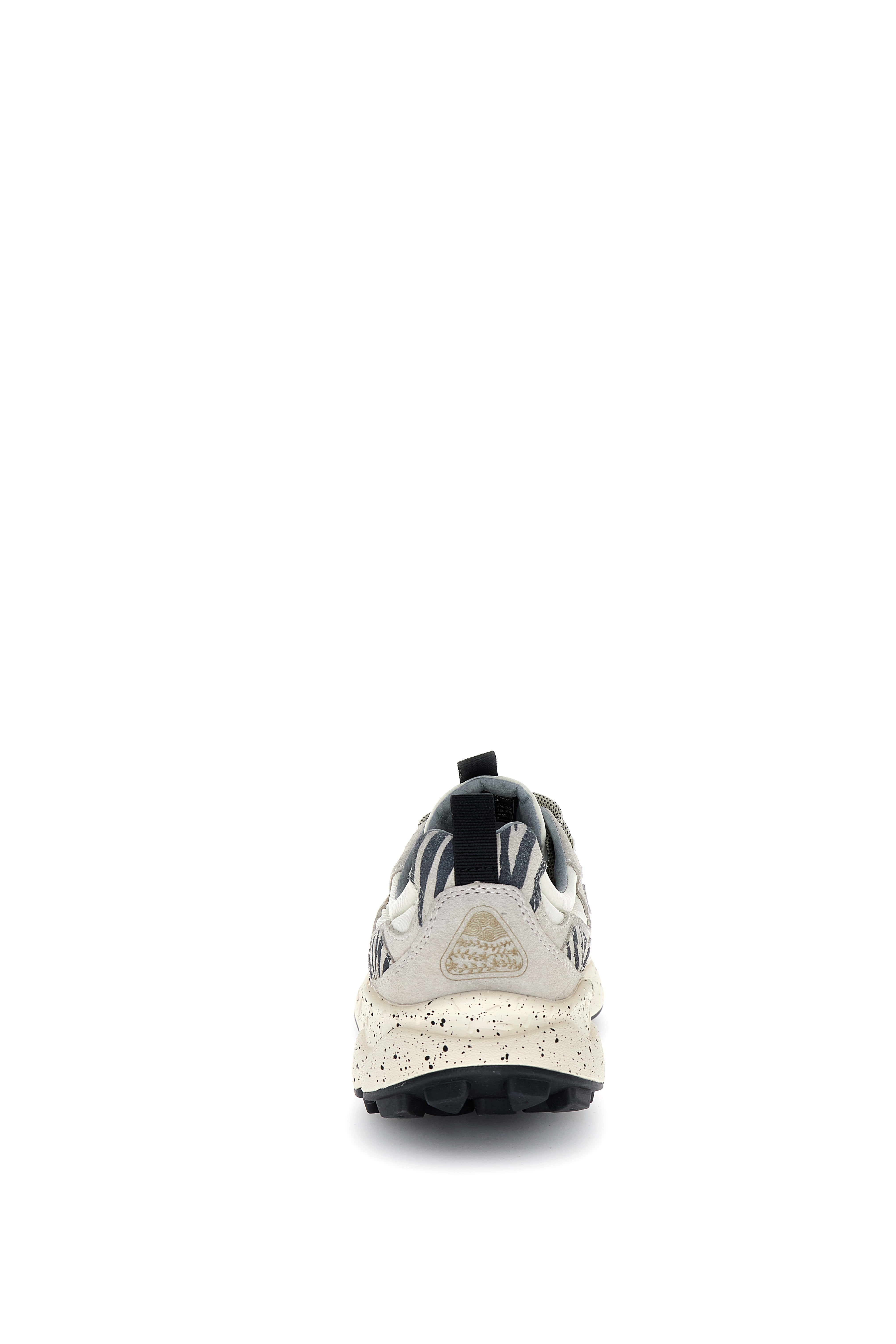 Flower Mountain Sneaker Yamano 3 Uni Suede/nylon/animalier Off White-black Bianco. – dettaglio prodotto 3 – Master SKU FWM_2017818-63-1N36