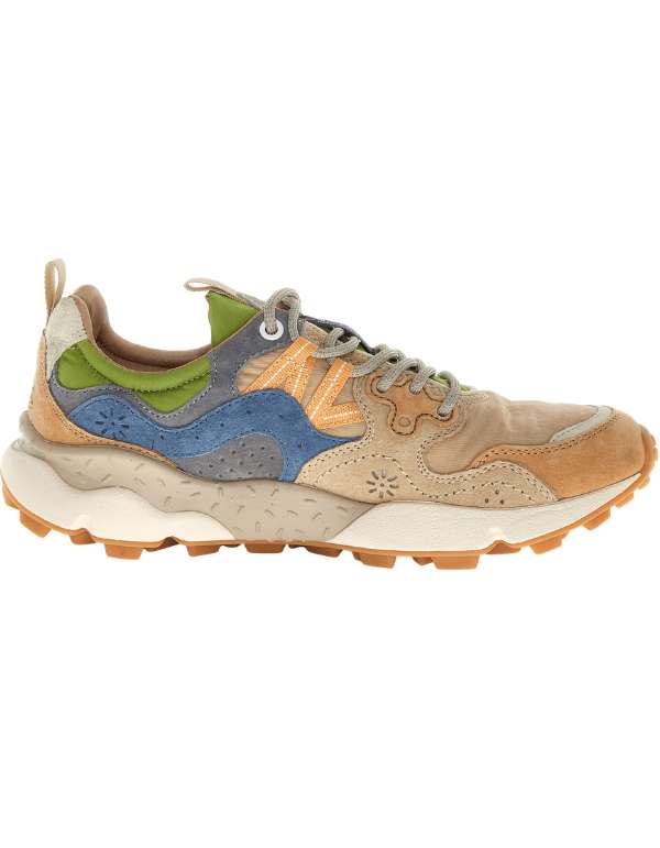 Flower Mountain Sneaker Yamano 3 Uni Suede/nylon Golden Heart-ginger-beige Rosso – vista principale – Master SKU FWM_2017818-01-1H80
