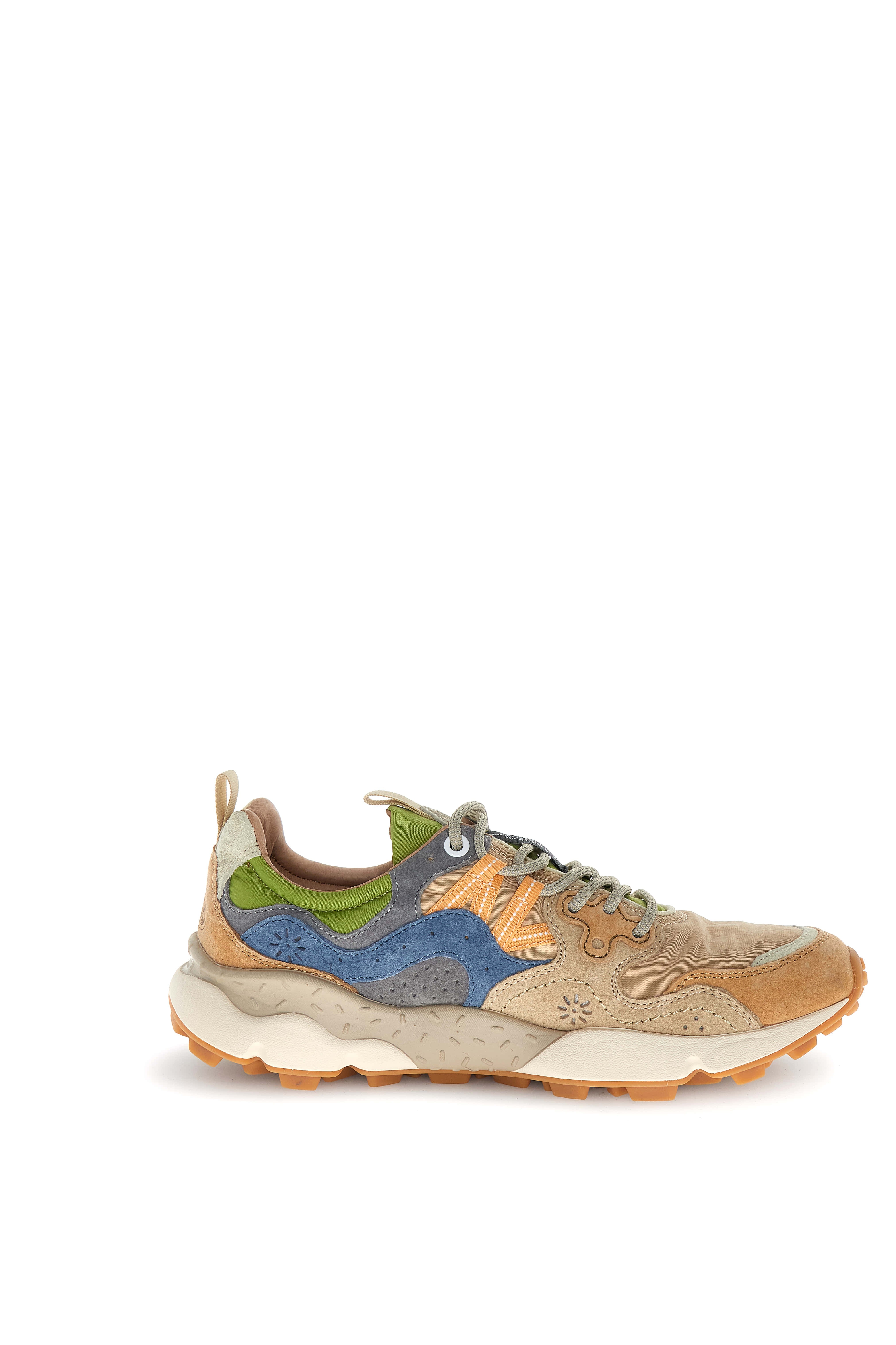 Flower Mountain Sneaker Yamano 3 Uni Suede/nylon Golden Heart-ginger-beige Rosso – dettaglio prodotto 5 – Master SKU FWM_2017818-01-1H80