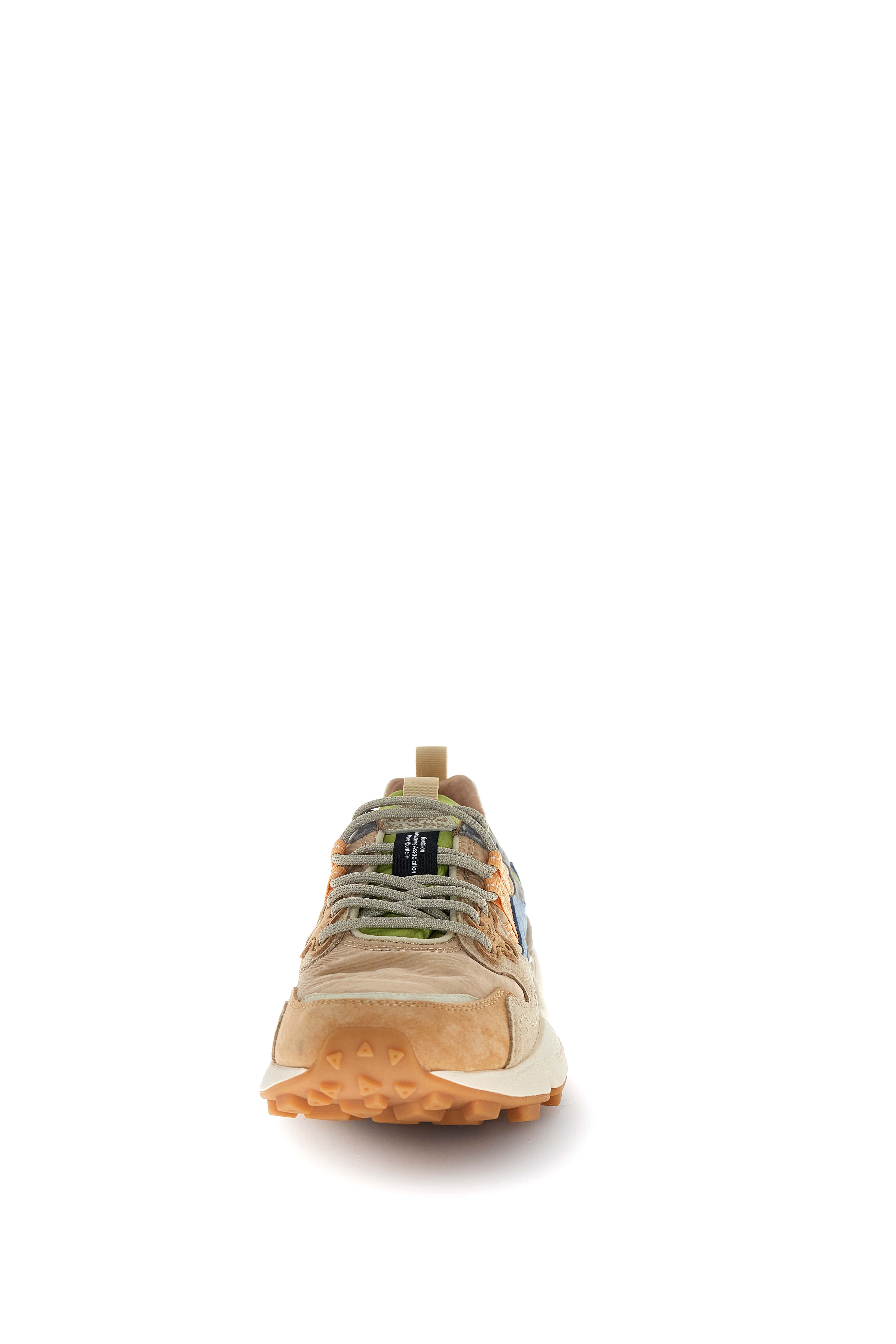 Flower Mountain Sneaker Yamano 3 Uni Suede/nylon Golden Heart-ginger-beige Rosso – dettaglio prodotto 6 – Master SKU FWM_2017818-01-1H80