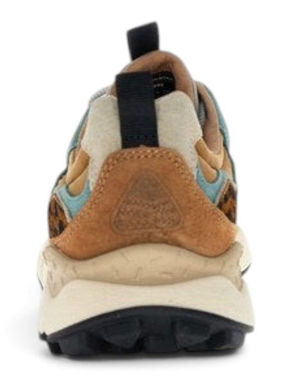 Flower Mountain Sneaker Yamano 3 Uni Suede/Pony Hair/Nylon Taupe-Beige-Copper – dettaglio prodotto 5 – Master SKU FWM_2017818-56-3D21