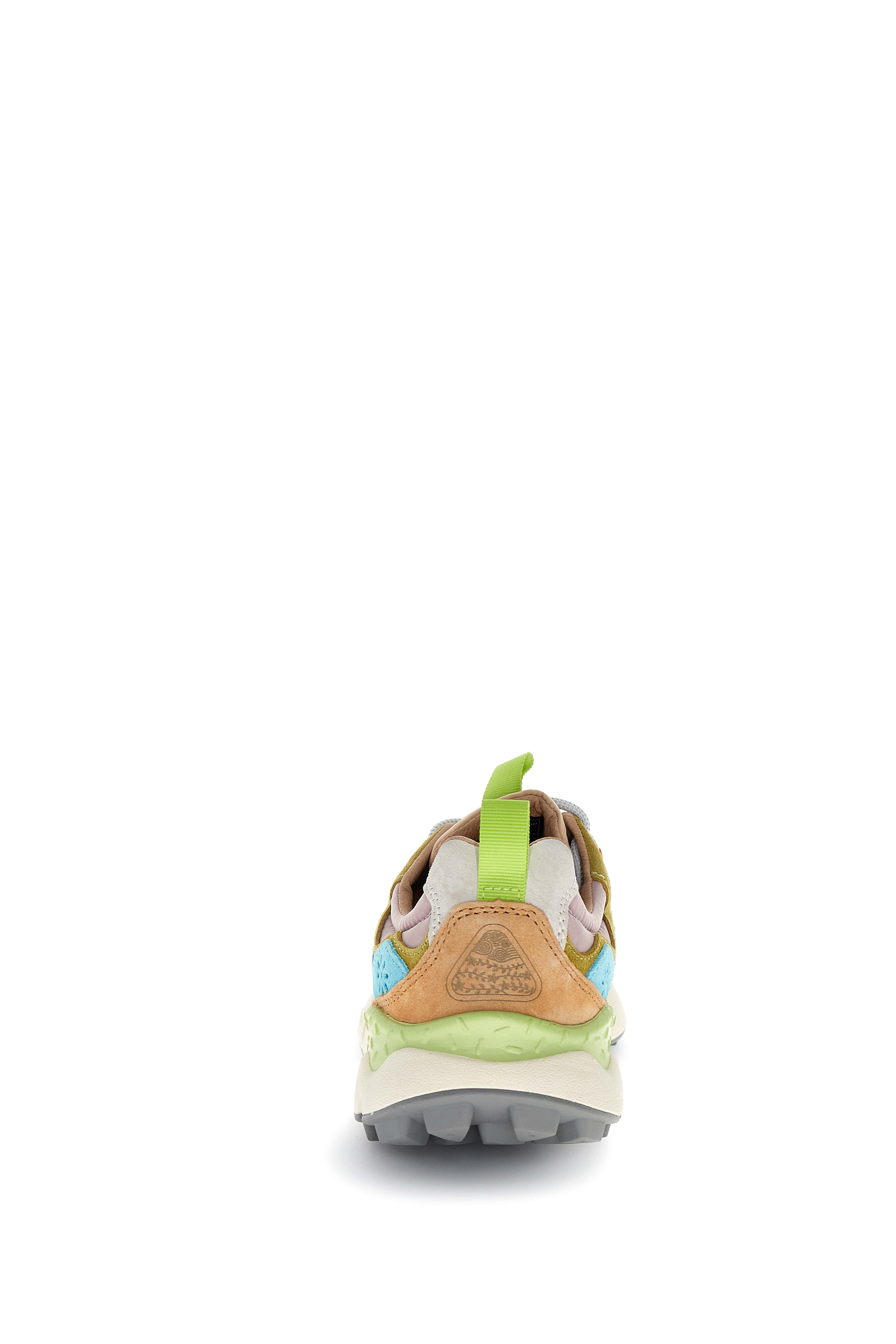 Flower Mountain Sneaker Yamano 3 Woman Suede/nylon Cream-milk-light Blue Beige – dettaglio prodotto 3 – Master SKU FWM_2017817-01-1E94