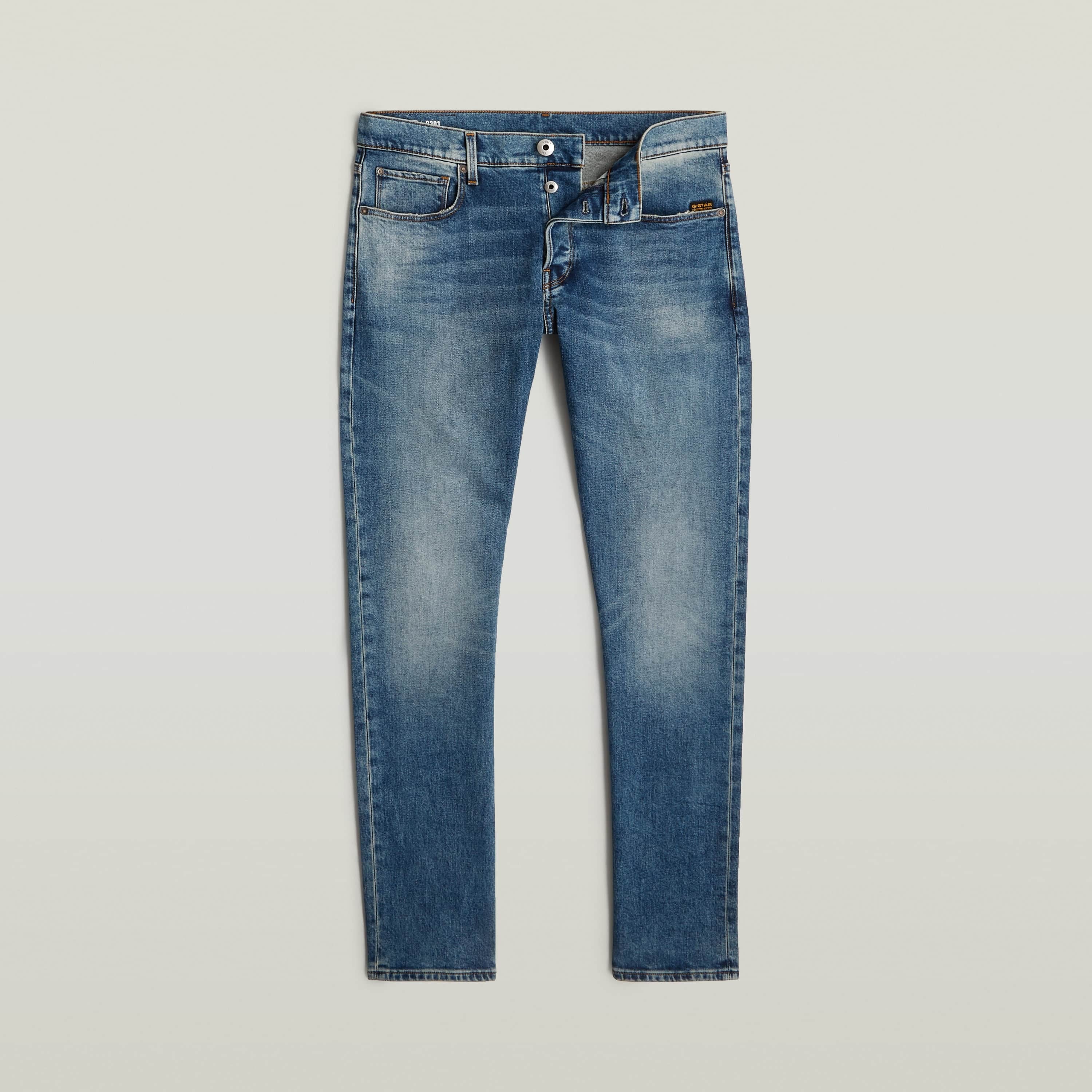 G-Star Jeans 3301 Regular Tapered Vintage Azure – dettaglio prodotto 7 – Master SKU GST_51003-C052_A802