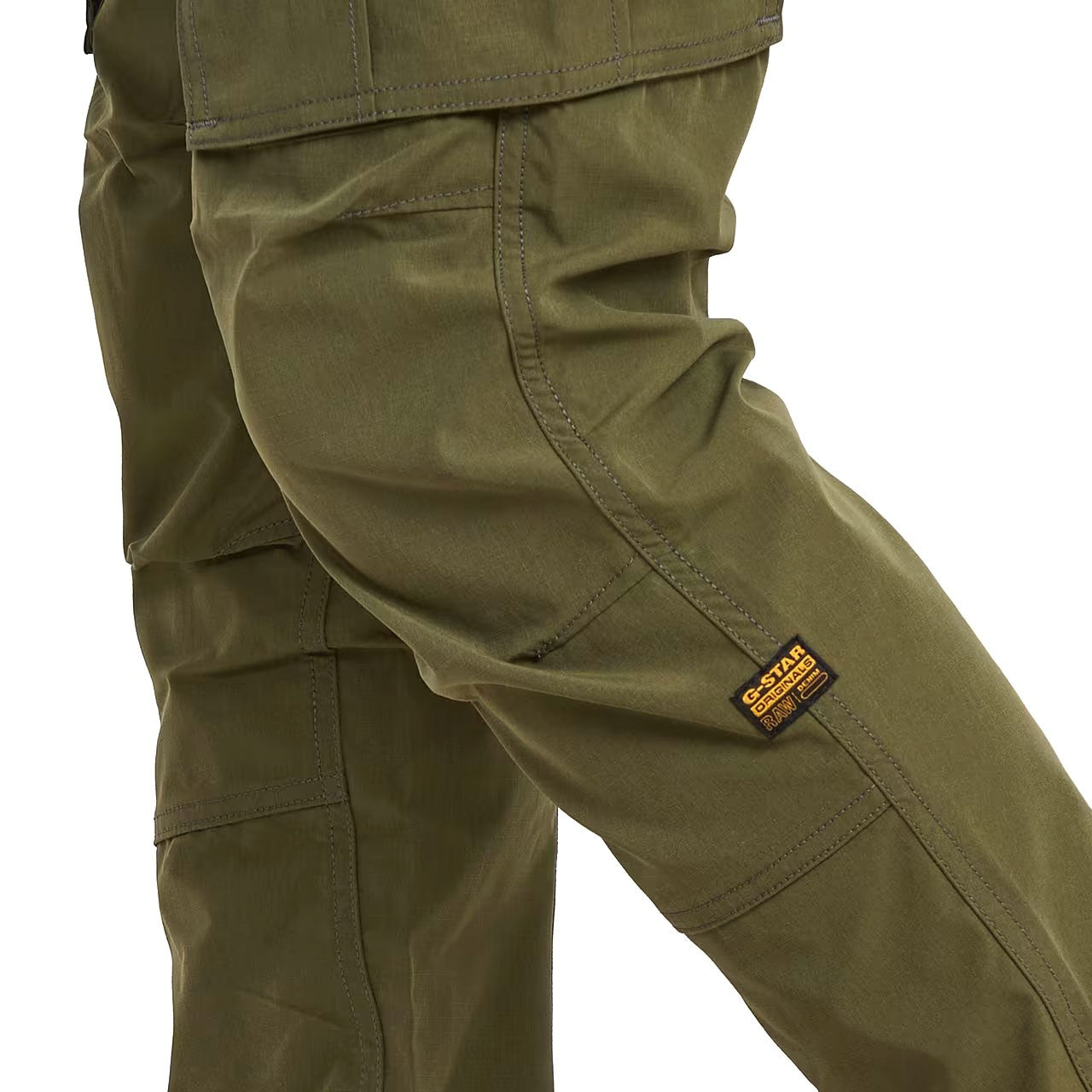 G-Star Pantalone Rovic Zip 3D Regular Tapered Shadow Olive – dettaglio prodotto 3 – Master SKU GST_D02190-D909D B230
