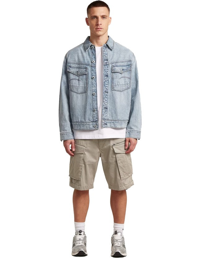 G-Star Short Rovic Zip Relaxed 1\2 Elephant Skin – dettaglio prodotto 3 – Master SKU GST_D08566-5126_G106