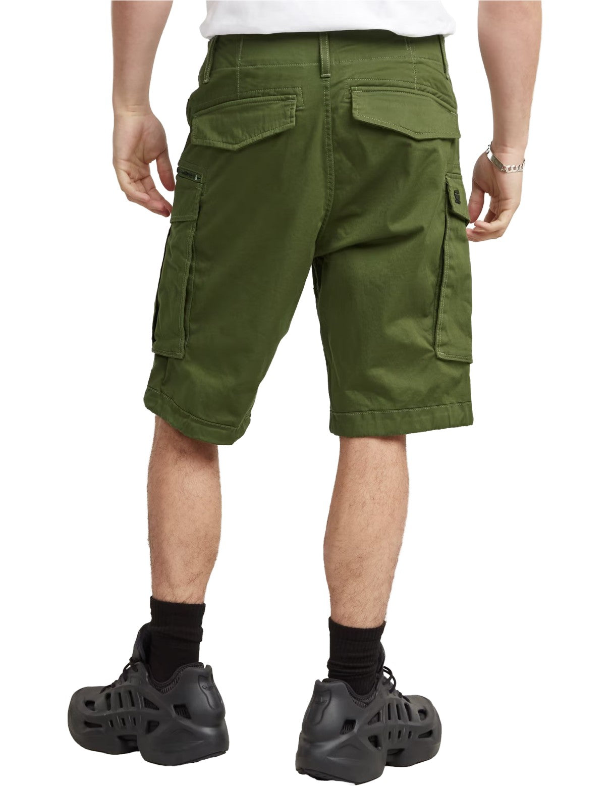 G-Star Short Rovic Zip Relaxed 1\2 Sage – dettaglio prodotto 2 – Master SKU GST_D08566-5126_724