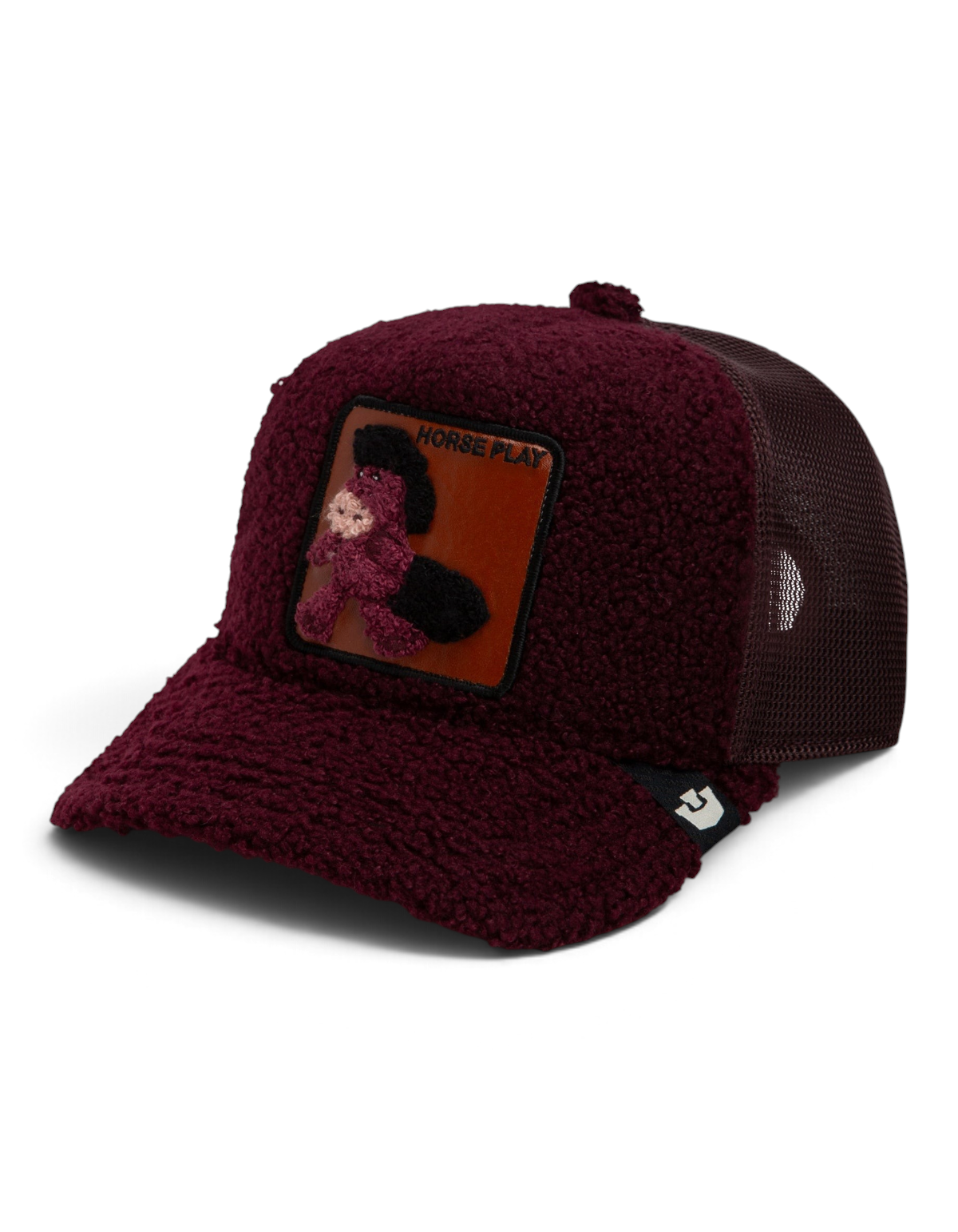 Cappellino Goorin Bros Double Stuffed Horsey, colorazione DES01, vista tre quarti - Devid Label