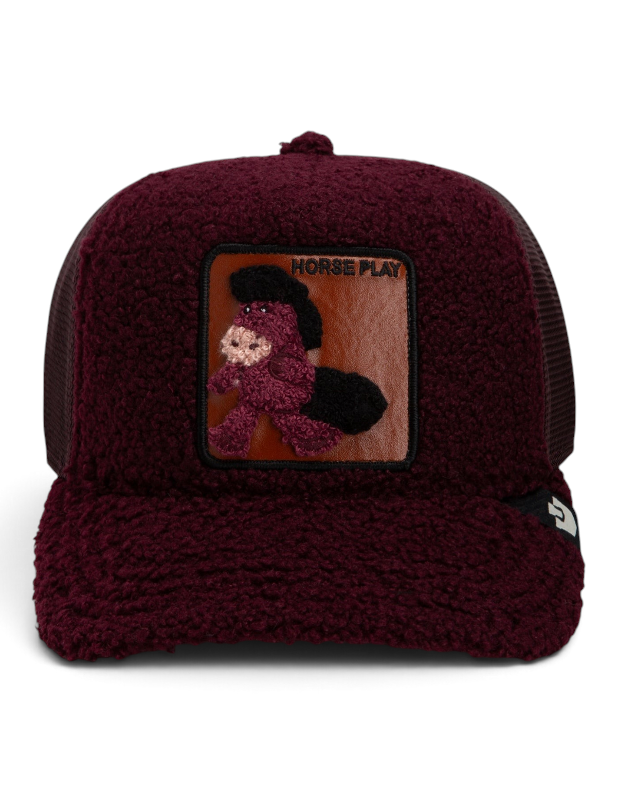 Cappellino Goorin Bros Double Stuffed Horsey, colorazione DES01, vista frontale - Devid Label