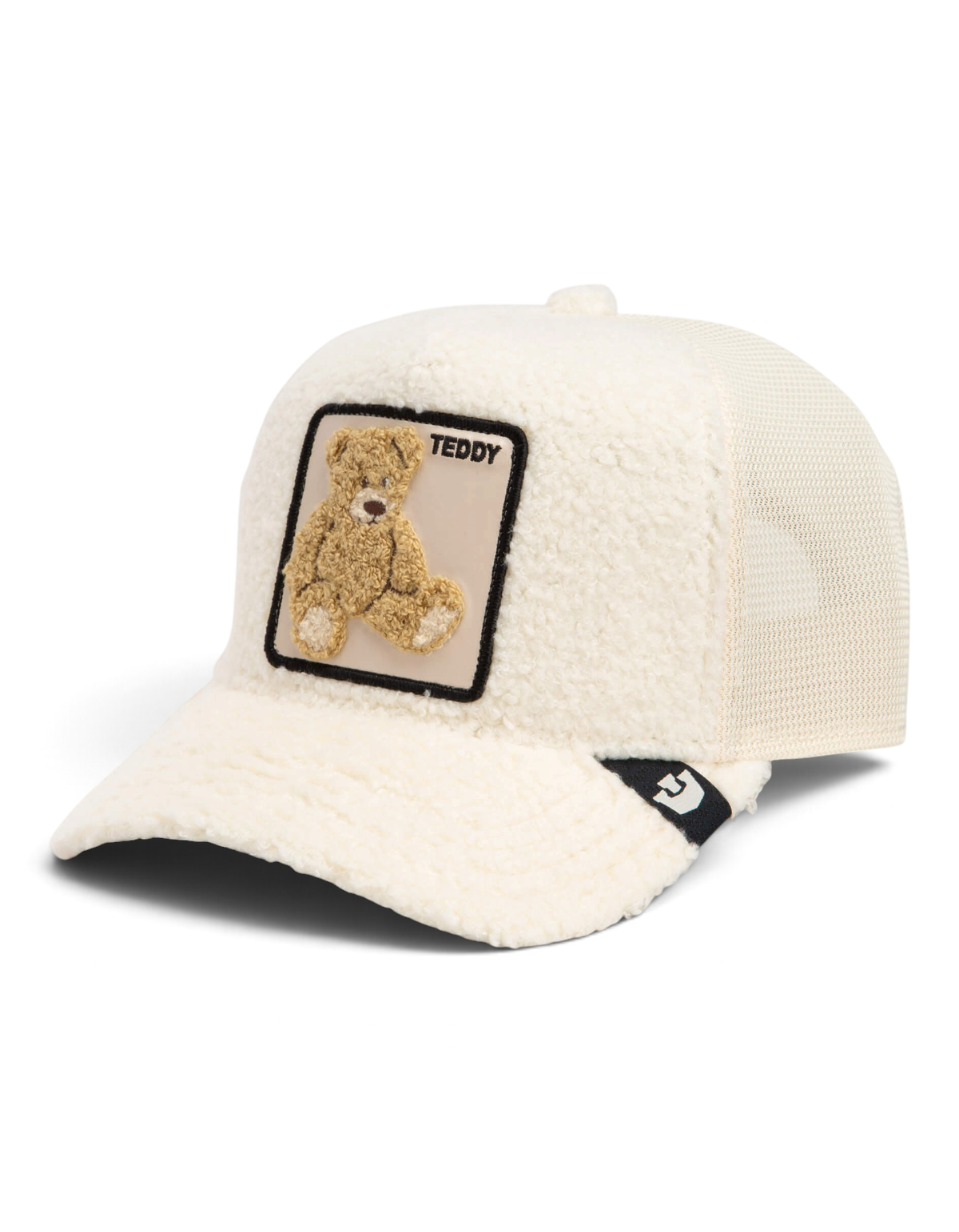 Cappellino Goorin Bros Double Stuffed Teddy, colorazione WAX01, vista frontale - Devid Label