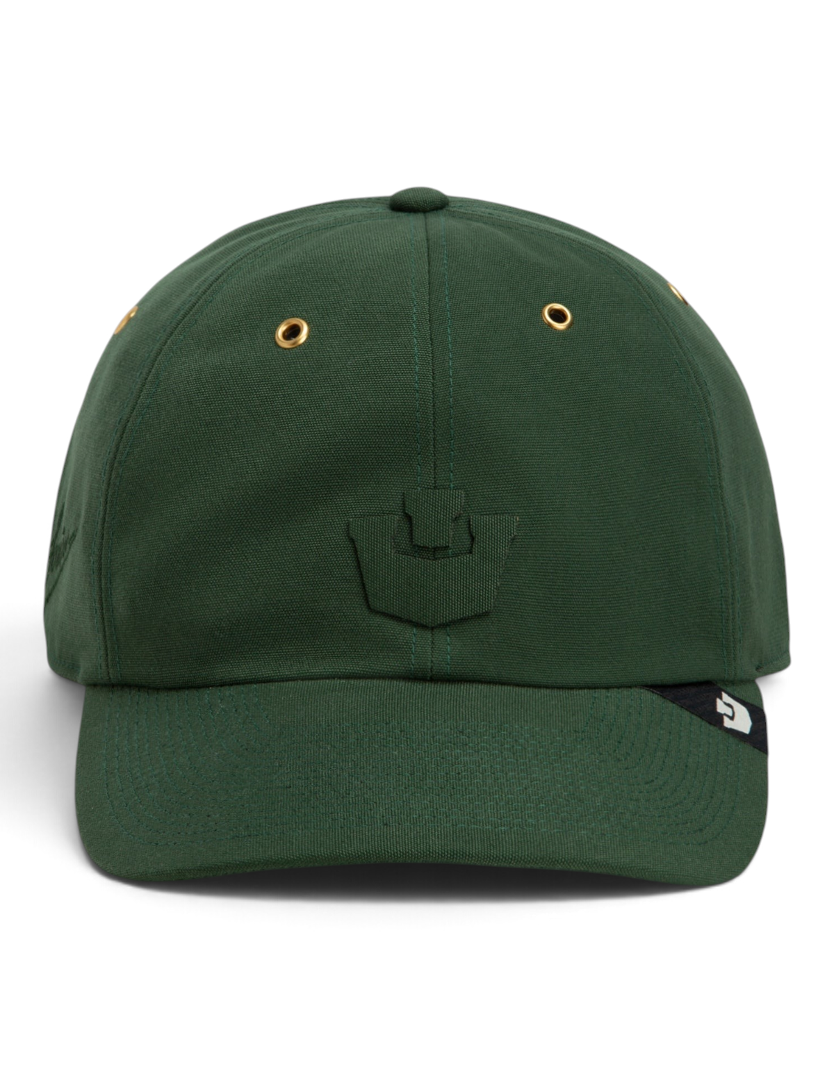 Cappellino Goorin Bros Papa Wordmark Castle di DevidLabel in cotone verde scuro con dettagli dorati