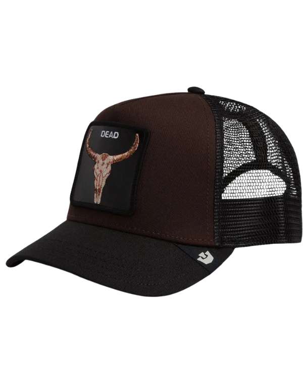 Goorin Bros. Cappellino Uomo Dead Skull Trucker Ground / Void – dettaglio prodotto 2 – Master SKU GOB_101-2995-GRO_ONE