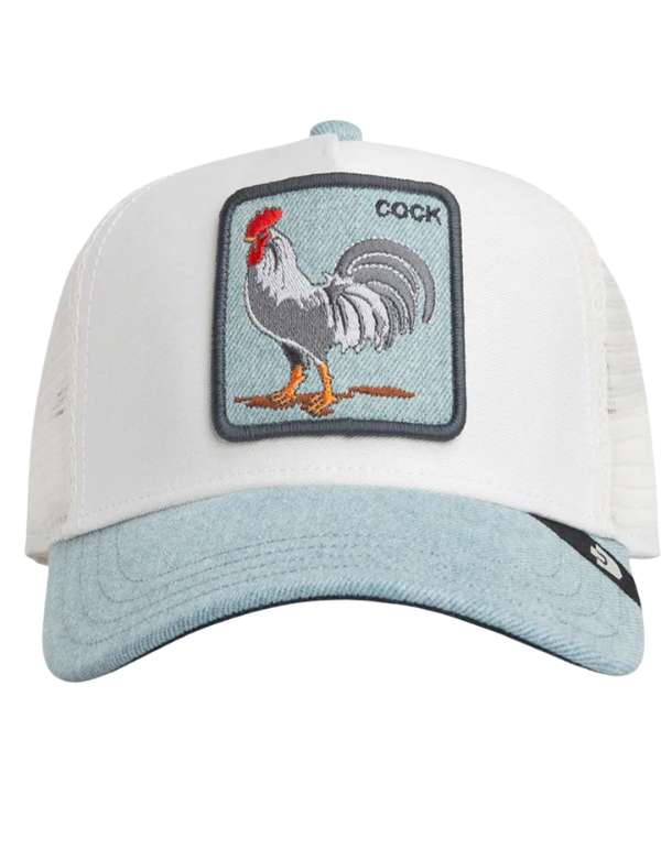 Goorin Bros. Cappellino Uomo Denim Rooster Light Denim – vista principale – Master SKU GOB_101-2957-DEN_ONE