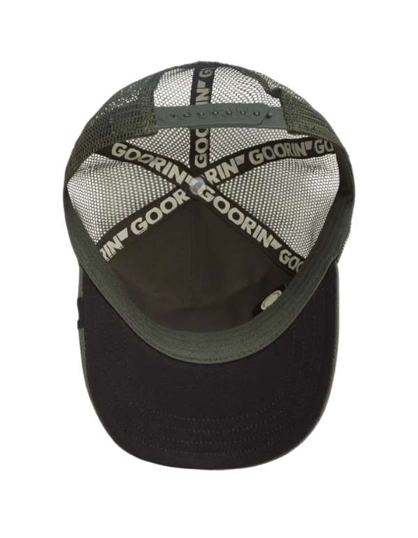 Goorin Bros. Cappellino Uomo Panther Trucker Palm – dettaglio prodotto 6 – Master SKU GOB_101-2510-PAL_ONE