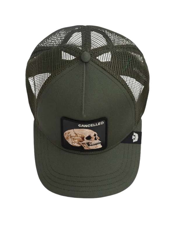 Goorin Bros. Cappellino Uomo The Cancelled Skull Palm – dettaglio prodotto 3 – Master SKU GOB_101-2392-PAL_ONE