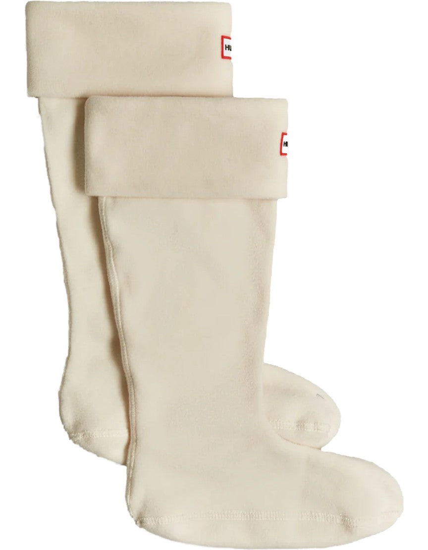 Hunter Fleece Tall Boot Sock Hunter White – vista principale – Master SKU HUN_HXRU0025251_HUNTER_WHITE