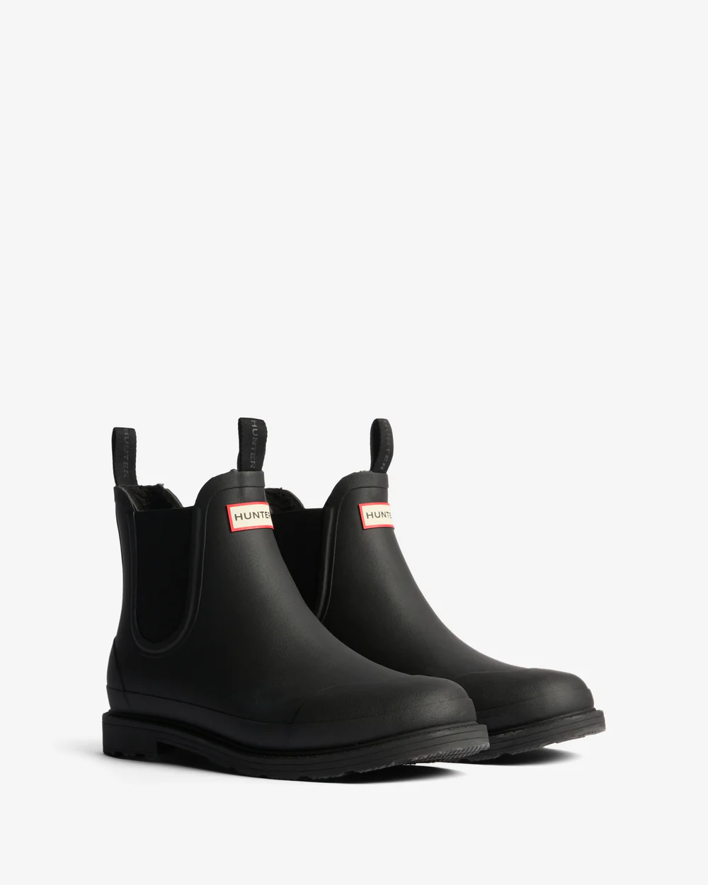 Hunter Mens Elements Chelsea Insulated Boot Black – vista principale – Master SKU HUN_HFRM0004252_BLACK