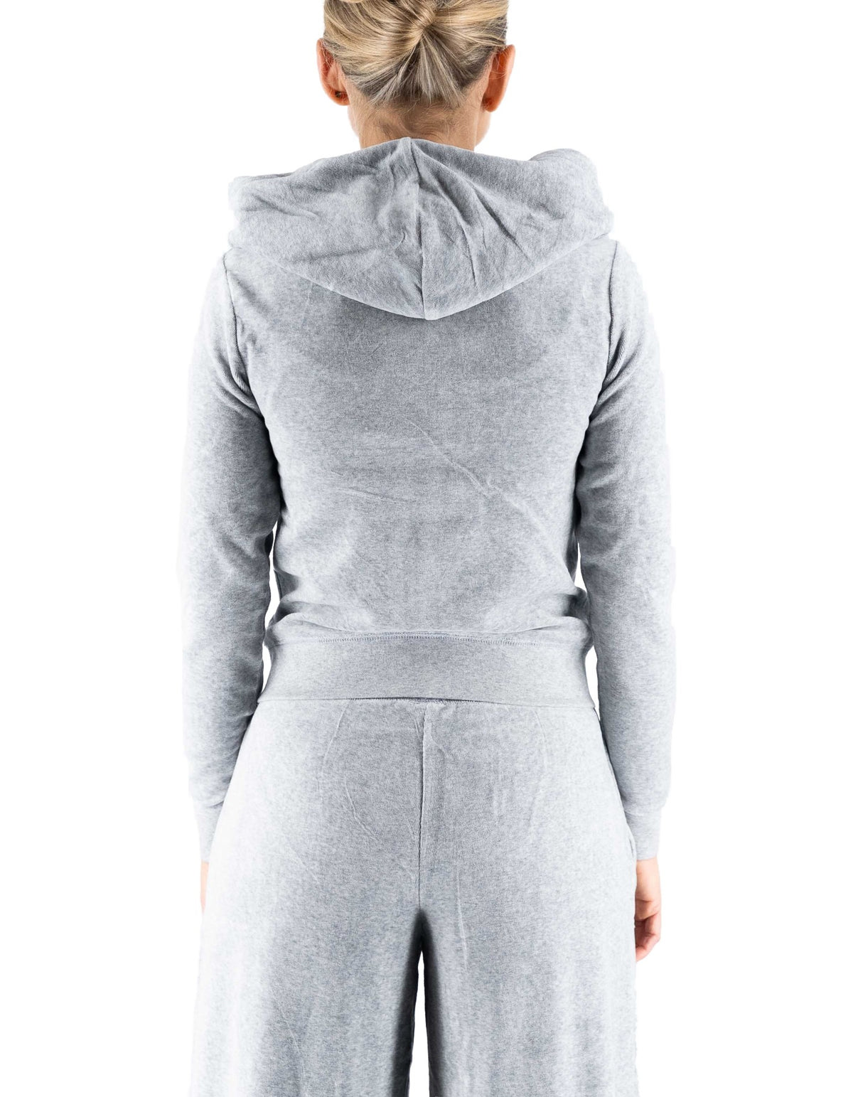 Juicy Couture Felpa Full Zip Modello Robertson Grigia – dettaglio prodotto 6 – Master SKU JUI_VEJB70001WJZJ32