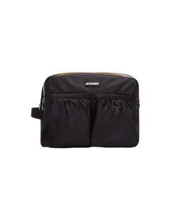 K-Way Beauty Case Albas Black Pure – vista principale – Master SKU KWAY_K4127UW_USY