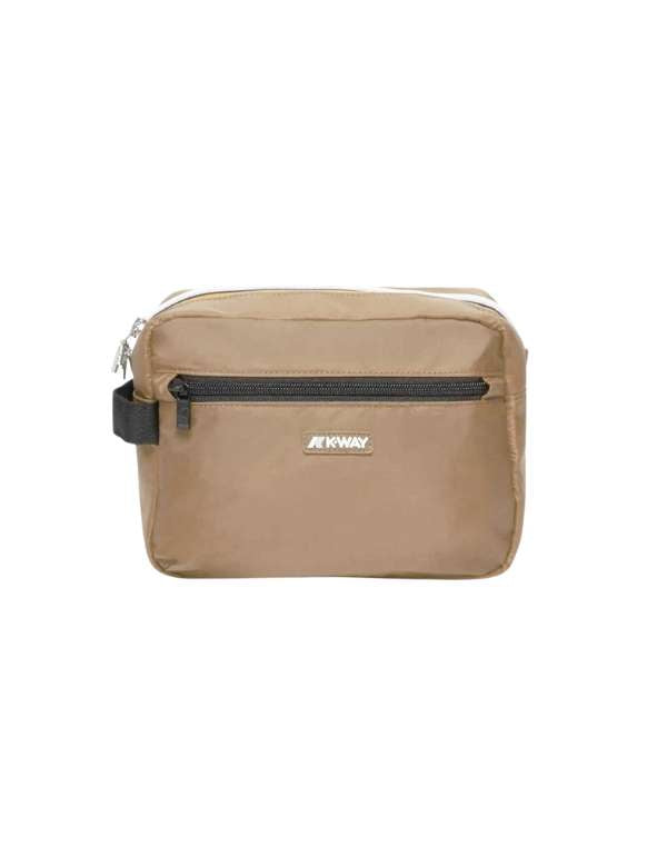 K-Way Beauty Case Demu Beige Lt – vista principale – Master SKU KWAY_K4127TW_634