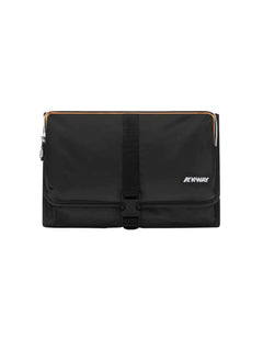 K-Way Beauty Case Reville Black Pure – vista principale – Master SKU KWAY_K4127VW_USY