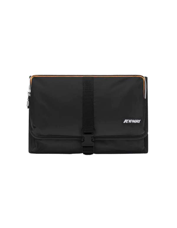 K-Way Beauty Case Reville Black Pure – vista principale – Master SKU KWAY_K4127VW_USY
