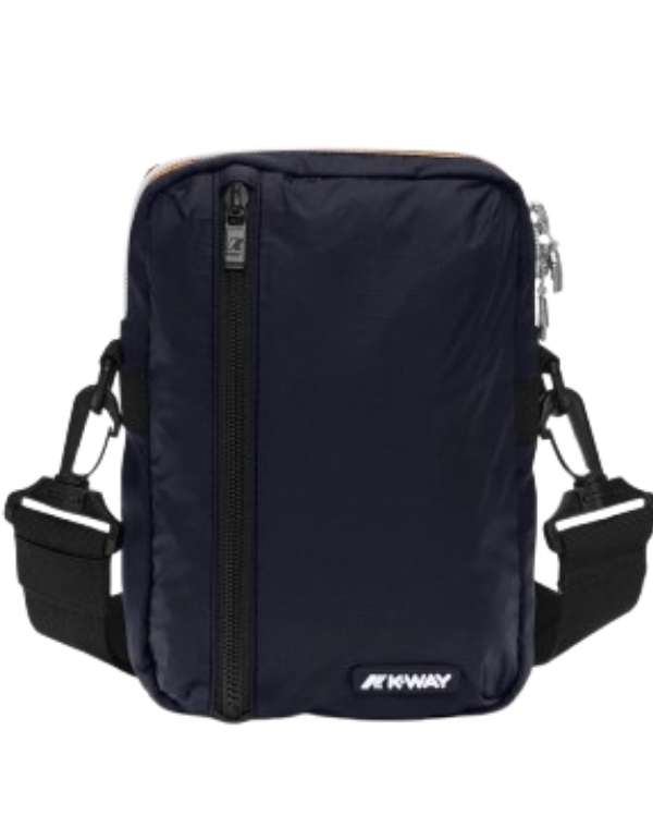 K-Way Borsello Barbiton Blue Depth – vista principale – Master SKU KWAY_K7116UW K89