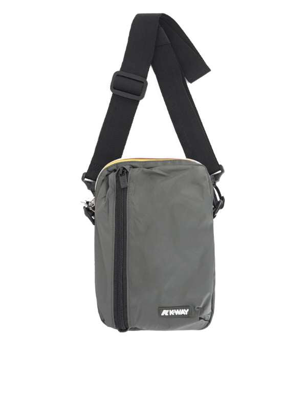 K-Way Borsello Barbiton Green Blackish – vista principale – Master SKU KWAY_K7116UW WMR