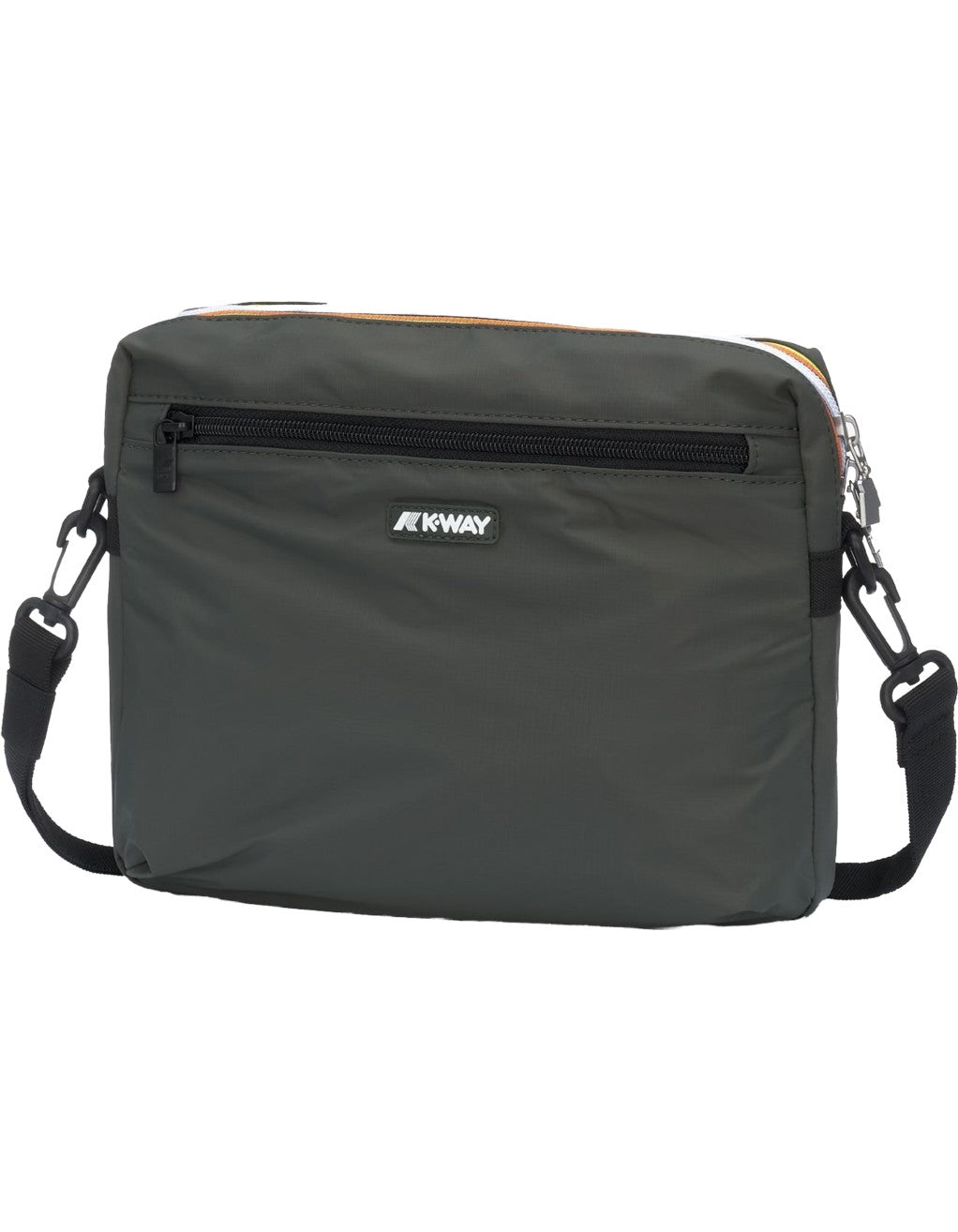 K-Way Borsello Moire Green Blackish – dettaglio prodotto 3 – Master SKU KWAY_K8125RW_WMR