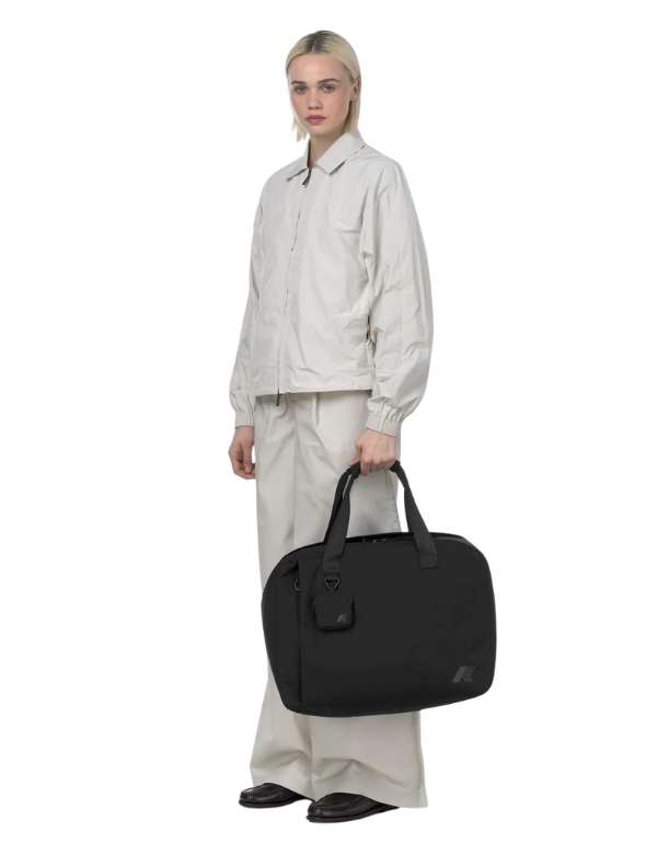 K-Way Borsone Sirius Black Pure – dettaglio prodotto 4 – Master SKU KWAY_K4136RW USY
