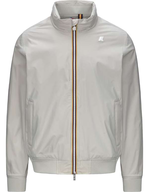 K-Way Giacca Amaury Stretch Nylon Jersey Beige Lt – vista principale – Master SKU KWAY_K3123VW_634