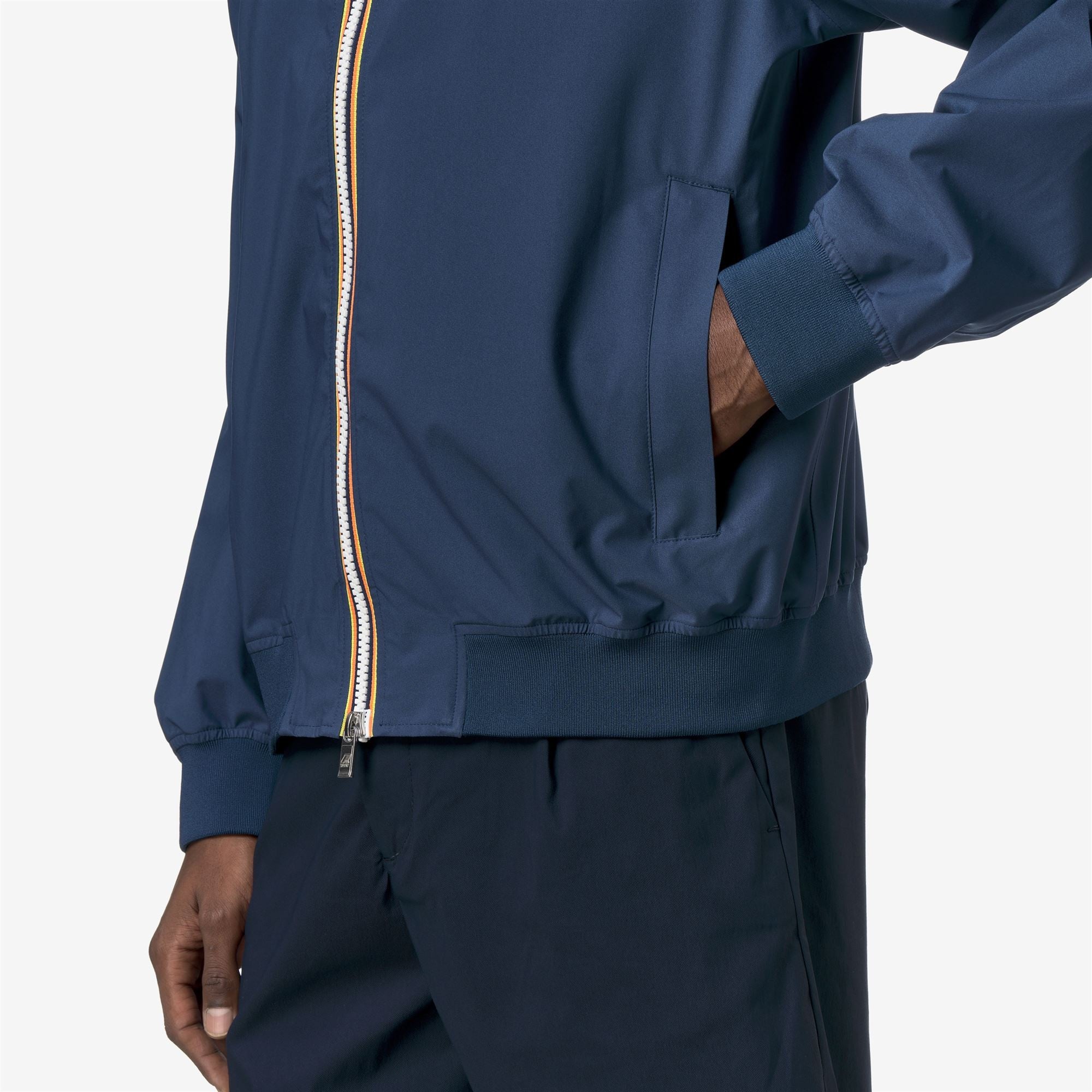 K-Way Giacca Arsene Stretch Dot Blue Insignia – dettaglio prodotto 2 – Master SKU KWAY_K3157BW_B67