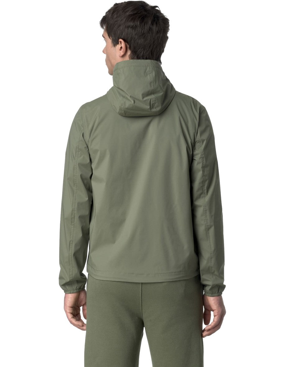 K-Way Giacca Jack Stretch Nylon Jersey Green Lichen – dettaglio prodotto 5 – Master SKU KWAY_K3123UW_V15