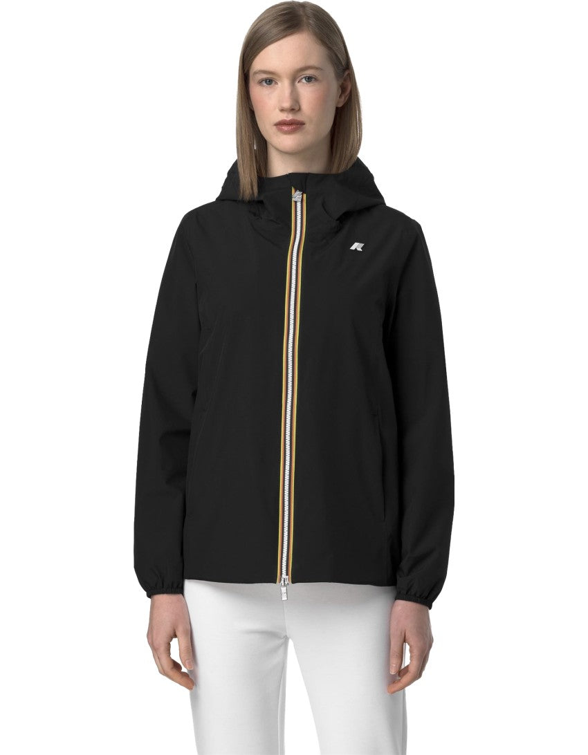 K-Way Giacca Marguerite Stretch Poly Jersey Blue Depth – dettaglio prodotto 3 – Master SKU KWAY_K8138PW_K89