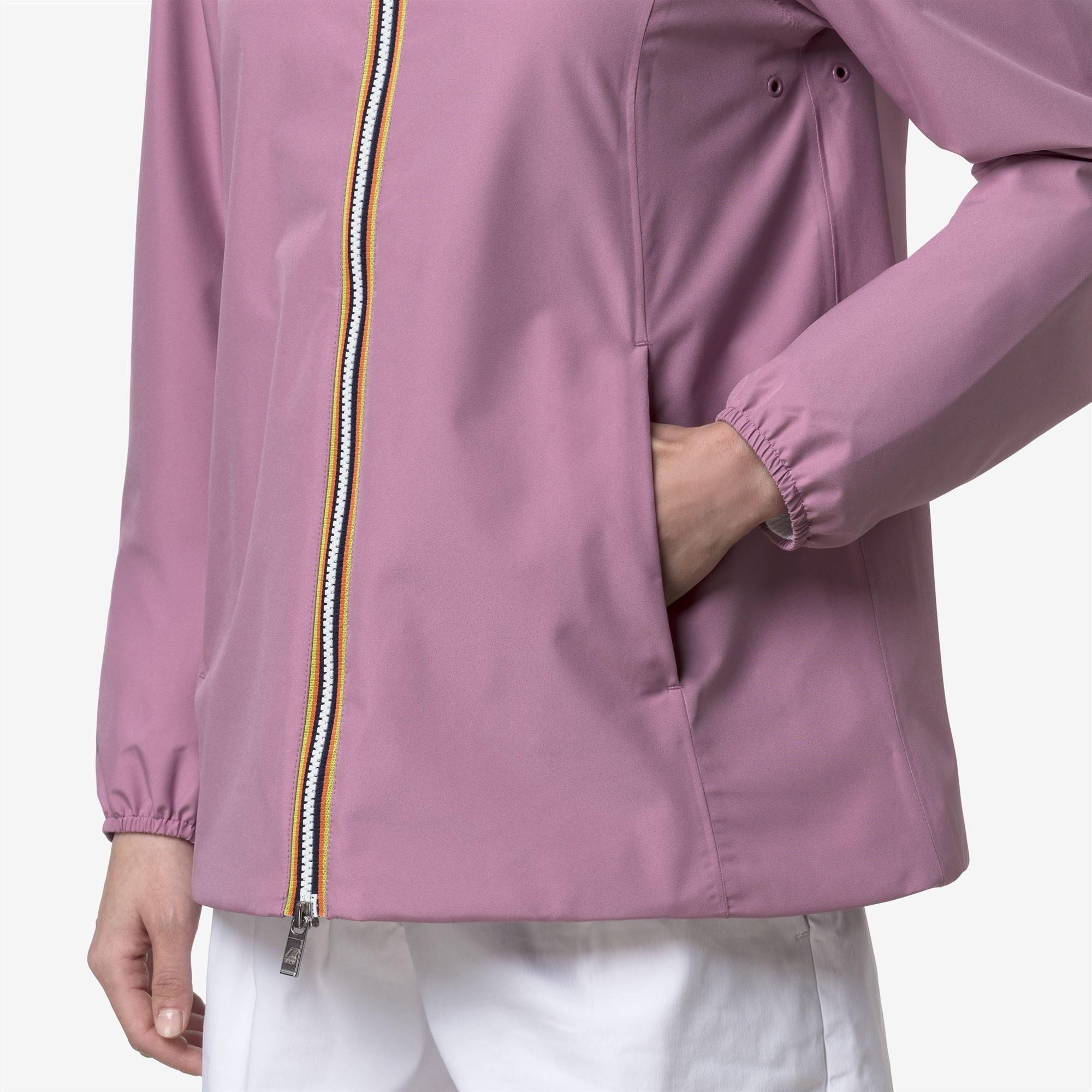 K-Way Giacca Marguerite Stretch Poly Jersey Violet Glicine – dettaglio prodotto 2 – Master SKU KWAY_K8138PW_H41