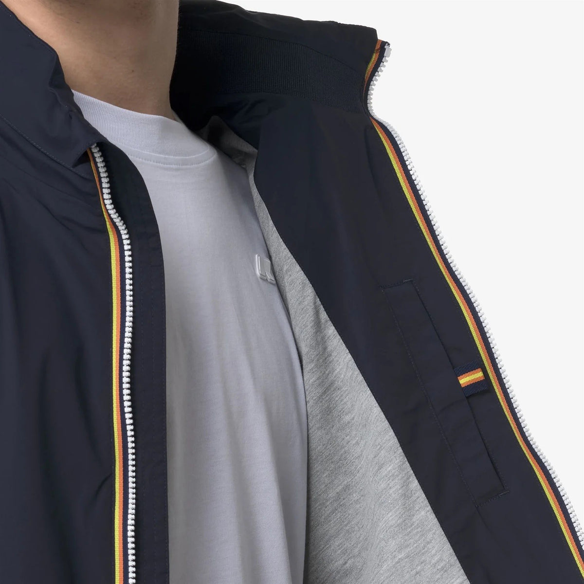 K-Way Gilet Valen Stretch Nylon Jersey Blue Depth – dettaglio prodotto 2 – Master SKU KWAY_K3123TW_K89