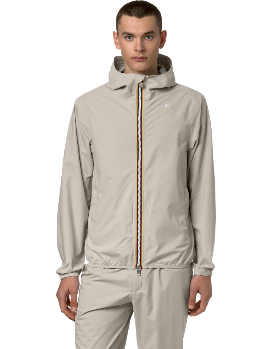 K-Way Giubbotto Jack Stretch Dot Beige Lt – dettaglio prodotto 3 – Master SKU KWAY_K5127QW_634