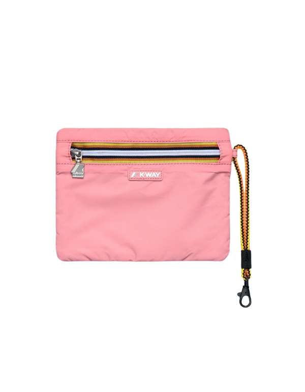 K-Way Pochette Nimes Pink Geranium – vista principale – Master SKU KWAY_K4127SW_Q28
