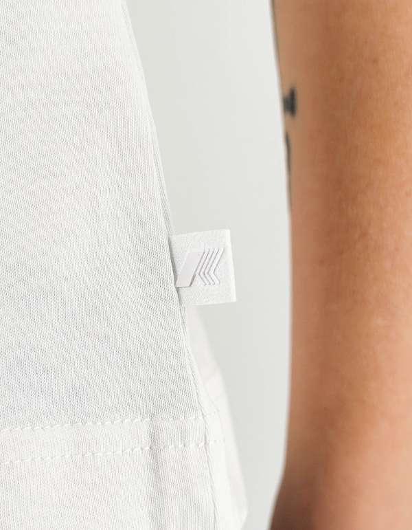 K-Way Polo Iselie Jersey White – dettaglio prodotto 2 – Master SKU KWAY_K5137PW_1