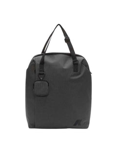 K-Way Shopper Nahel Black Pure – vista principale – Master SKU KWAY_K4136NW USY