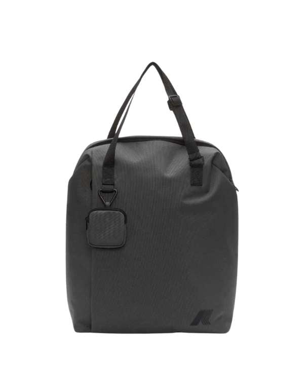 K-Way Shopper Nahel Black Pure – vista principale – Master SKU KWAY_K4136NW USY