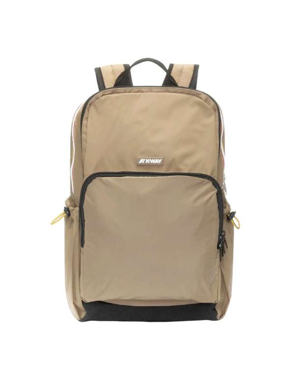 K-Way Zaino Gizy Beige Rope – vista principale – Master SKU KWAY_K4112XW WBJ
