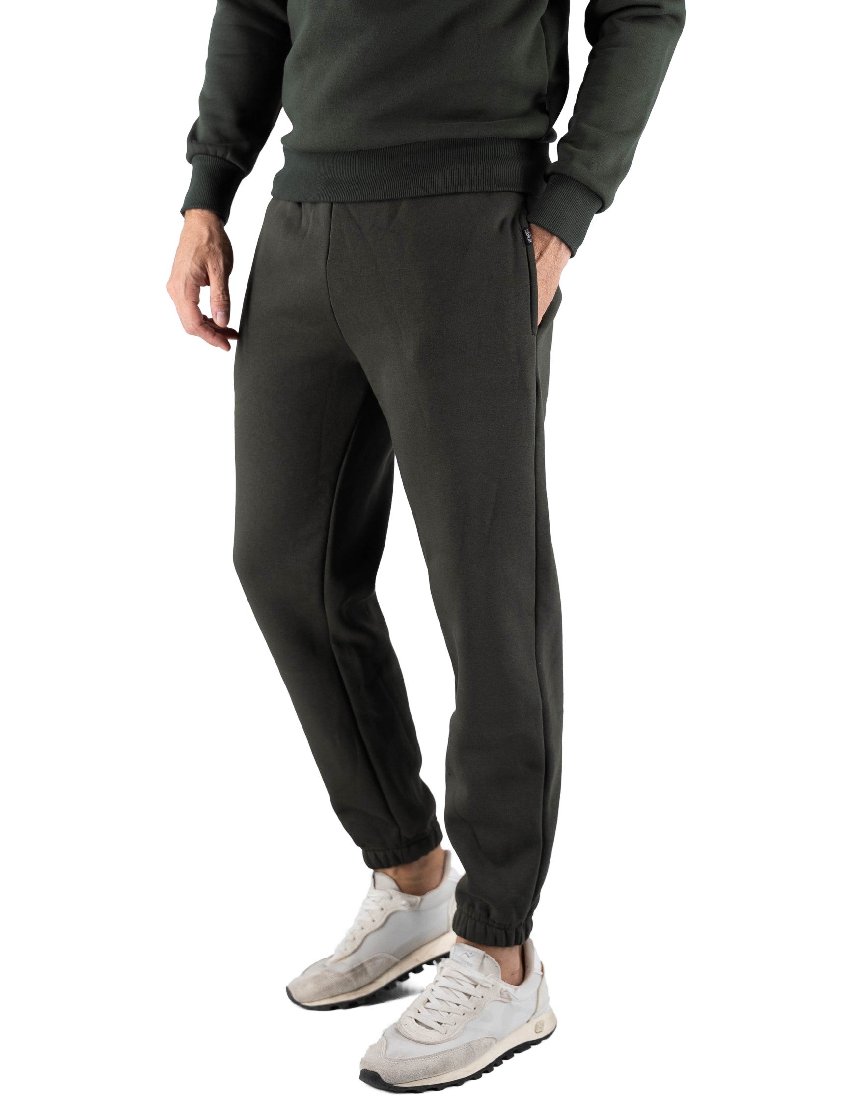 Ko Samui Basic Sweatpant Man Military – vista principale – Master SKU KSU_KPXW_BASIC_F5_MILITARY