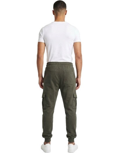 Ko Samui Pantalone In Felpa Cargo Regular Fit Verde – dettaglio prodotto 4 – Master SKU KSU_KPBX_ESSENTIAL_S6_VERDE