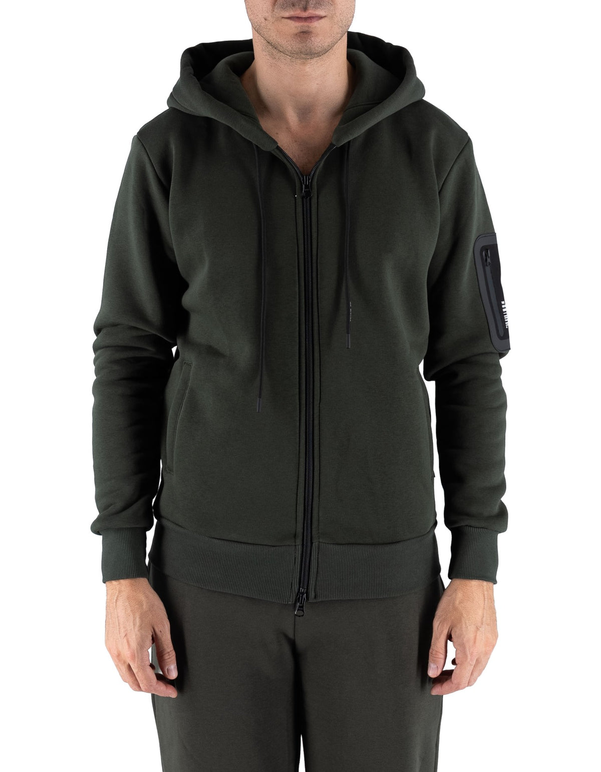 Ko Samui Repocket Full Zip Hoodie Military – dettaglio prodotto 3 – Master SKU KSU_KHZW_W128_REPOCKET_MILITARY