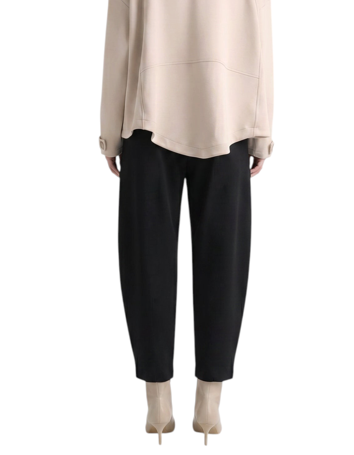 Manila Grace Pantalone Soft Fit Meteorite - dettaglio